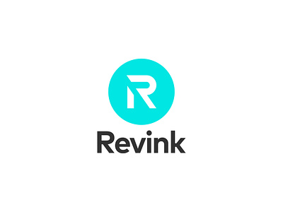Revink blue branding design flat icon letter letter r logo logotype minimal minimalism minimalist minimalistic r vector