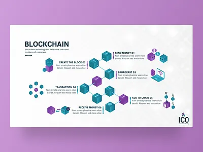 ICO Business Plan Presentation PowerPoint Template blockchain business chart clean creative crypto cryptocurrency design graphic icon infographic market powerpoint powerpoint template pptx presentation slides token vector