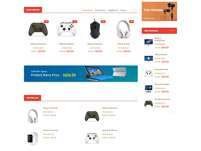 eCommerce HTML Template Javenist RTL bootstrap4 clean digital ecommerce html5 electronics food hand tools marketplace modern multipurpose organic responsive rtl template store