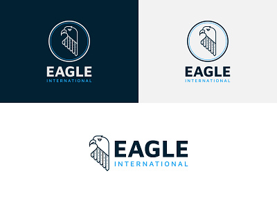 ''Eagle logo'' Multi-service company logo bird icon bird logo brand design brand identity branding company branding company logo eagle logo logo design logo icon symbol logodesigner logodesigns logoicon logoidea logotype minimal minimal logo minimal logo design minimal logos minimalist logo