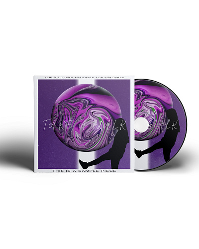 Take A Walk aesthetic album cosmos cover cover art design galaxy mood space stars