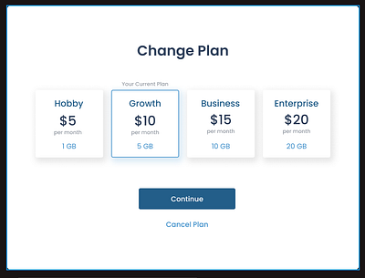 Price Plans on the website price pricing pricing page pricing plan