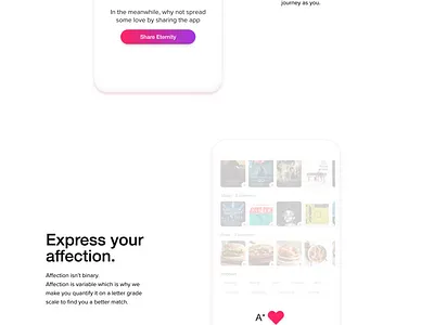 Eternity website brand branding dating design eternity illustraion web web design webdesign website website design