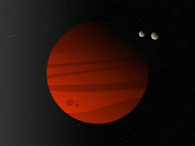 Mars 8k desktop gradient mars martian minimal moon space wallpaper