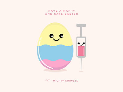 easter art clean covid covid19 design easter easter egg easter eggs illustration kawai kawaii kawaii art minimal minimalism minimalist minimalistic vector vector art vector illustration vectors