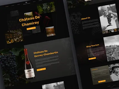 Wine landing branding buy dailyui design interface landing product design study case ui valeriya pohil web wine