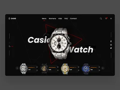 Watches Landing Page UI appdesign behance branding dailyui designinspiration dribbble graphicdesign illustration illustrator interface ui uidesign uidesigner uitrends uiux userexperience userinterface uxdesign webdesign webdesigner