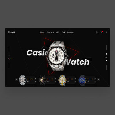 Watches Landing Page UI appdesign behance branding dailyui designinspiration dribbble graphicdesign illustration illustrator interface ui uidesign uidesigner uitrends uiux userexperience userinterface uxdesign webdesign webdesigner