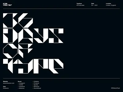 Kid Kalculate — 36DaysOfType 36dayoftype08 36daysoftype debut debut shot debutshot hello dribbble hellodribbble type typeface typography
