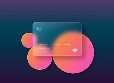 having fun with credit card 🦦 blue branding card cards ui credit card credit card checkout credit cards creditcard design figma glass graphic design noise noiseeffect onlinepayment payment ui vector wifi wifi card