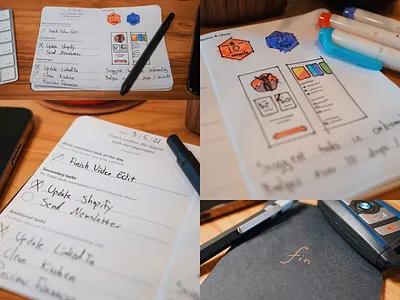 Fin Daily Productivity Journals journal notebook productivity