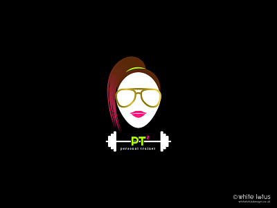 PT² Master Logo adobe adobe illustrator barbell branding bright colourful design emoji energetic fitness glasses gym logo logo mark personal trainer training vector weightlifting