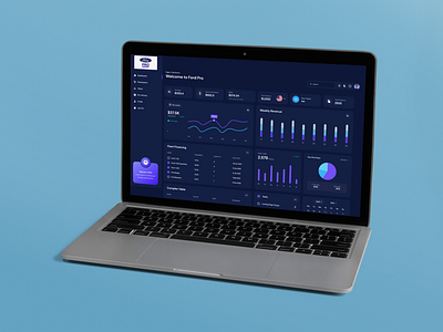 Ford Pro Dashboard Mockup app branding design graphic design illustration logo typography ux vector