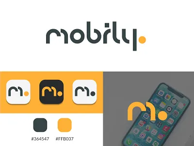 Mobily Logo - Day 48 available for sale cellphone dailylogo dailylogochallenge design flat graphic design icon illustration illustrator logo minimal mobile mobily phone sale vector