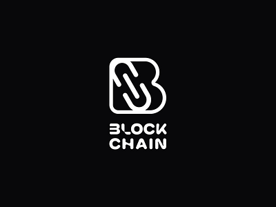 Blockchain Fintech Logo branding font identity illustration logo logotype mark mark logomark brandmark symbol type typography