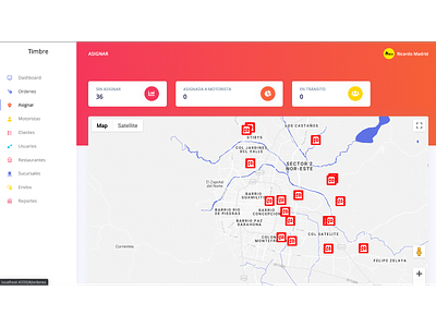 Timbre Dashboard Admin angular auth dashboard laravel