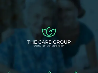 Senior Care Logo branding design graphic graphicdesign illustration logo logo design logodesign logotype senior care logo senior care logo