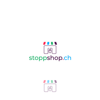 Online Shop Logo branding design ecommerce logo graphic graphicdesign logo logo design logodesign online logo online shop logo online store