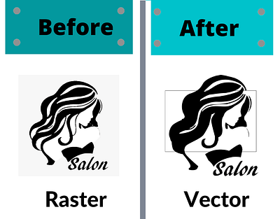 salon vector tracing adobe ilustrator design graphics design logo pentool vector vector tracing vector tracing logo