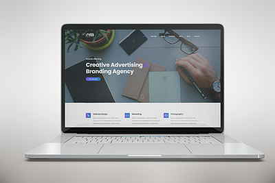 I will create responsive web design bootstrap 4 creative creative landing page design css animation design html css html template landing page template web design website design