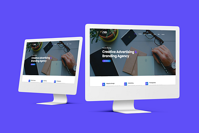 I will create responsive web design bootstrap 4 creative creative landing page design css animation design html css html template landing page template web design website design