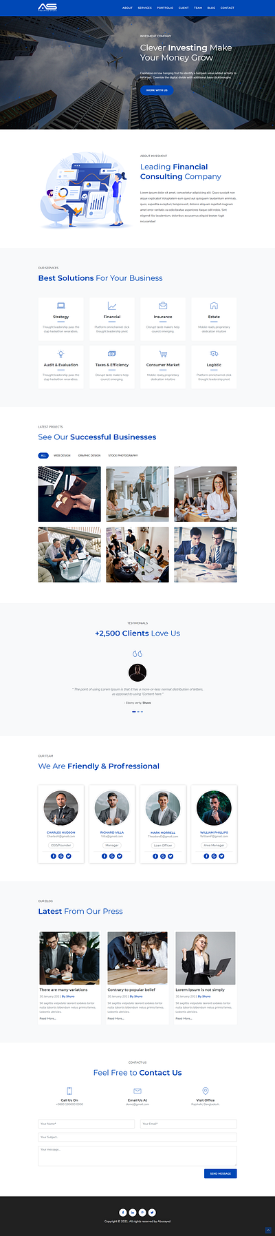 I will create responsive web design bootstrap 4 creative creative landing page design css animation design html css html template landing page template web design website design