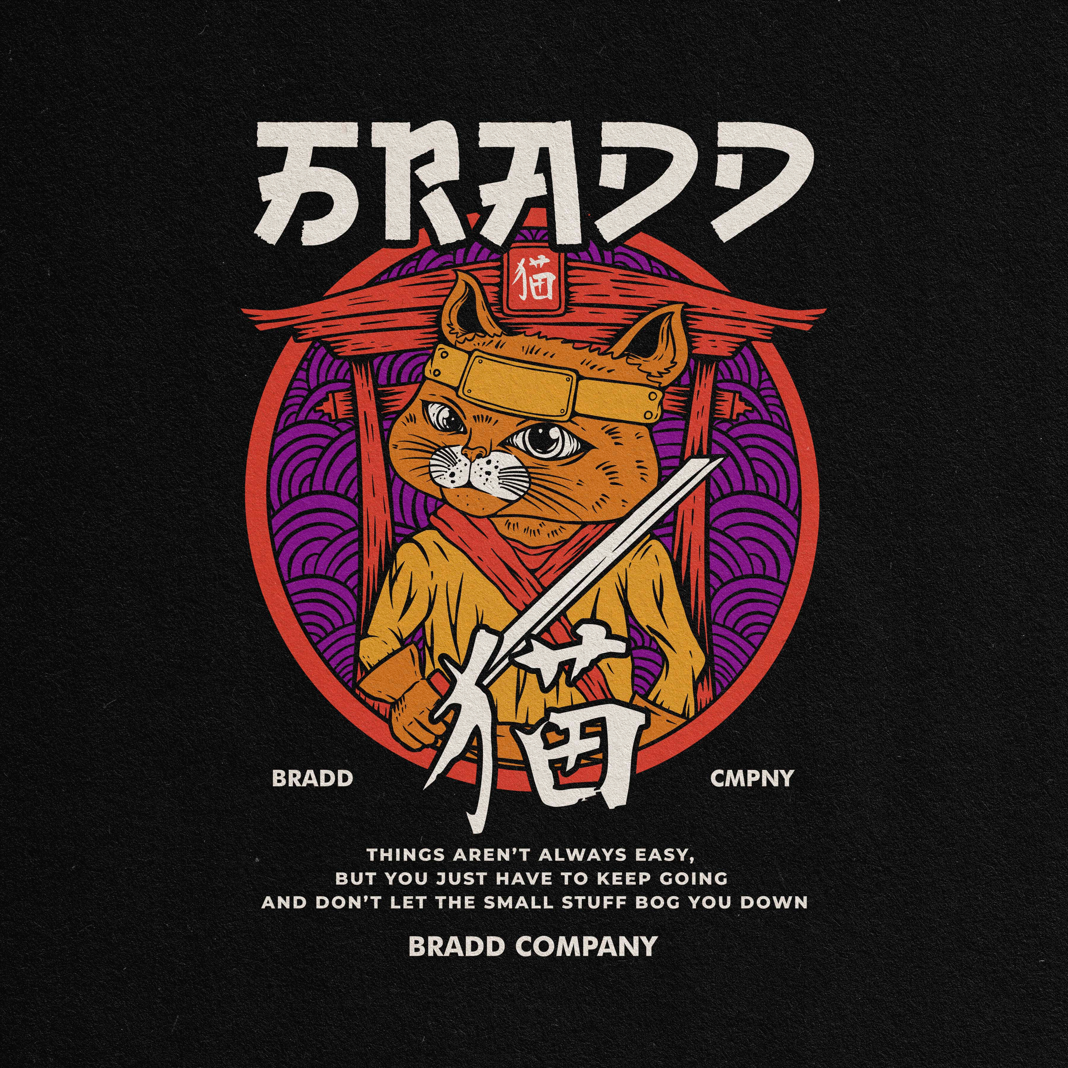 Japanese T-shirt Design Illustration 3d animation art badge badge logo branding design graphic design illustration illustrator logo motion graphics tropical ui vector