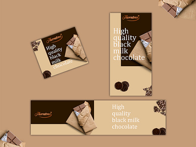 Chocolate shop banner set adobe photoshop ads ads banner ads design banner banner ad banner ads design web design webdesign