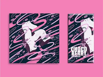 2021 36DOT Series - Letter A 36daysoftype branding chocolate concept cosmic hand lettering illustrative lettering packaging procreate