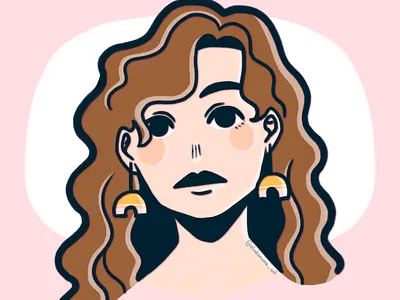 Self portrait digitalart digitalillustration illustration procreate self portrait