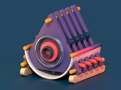 36 Days of Type - A 36dayoftype 3d 3d art c4d cinema4d type design typo typogaphy