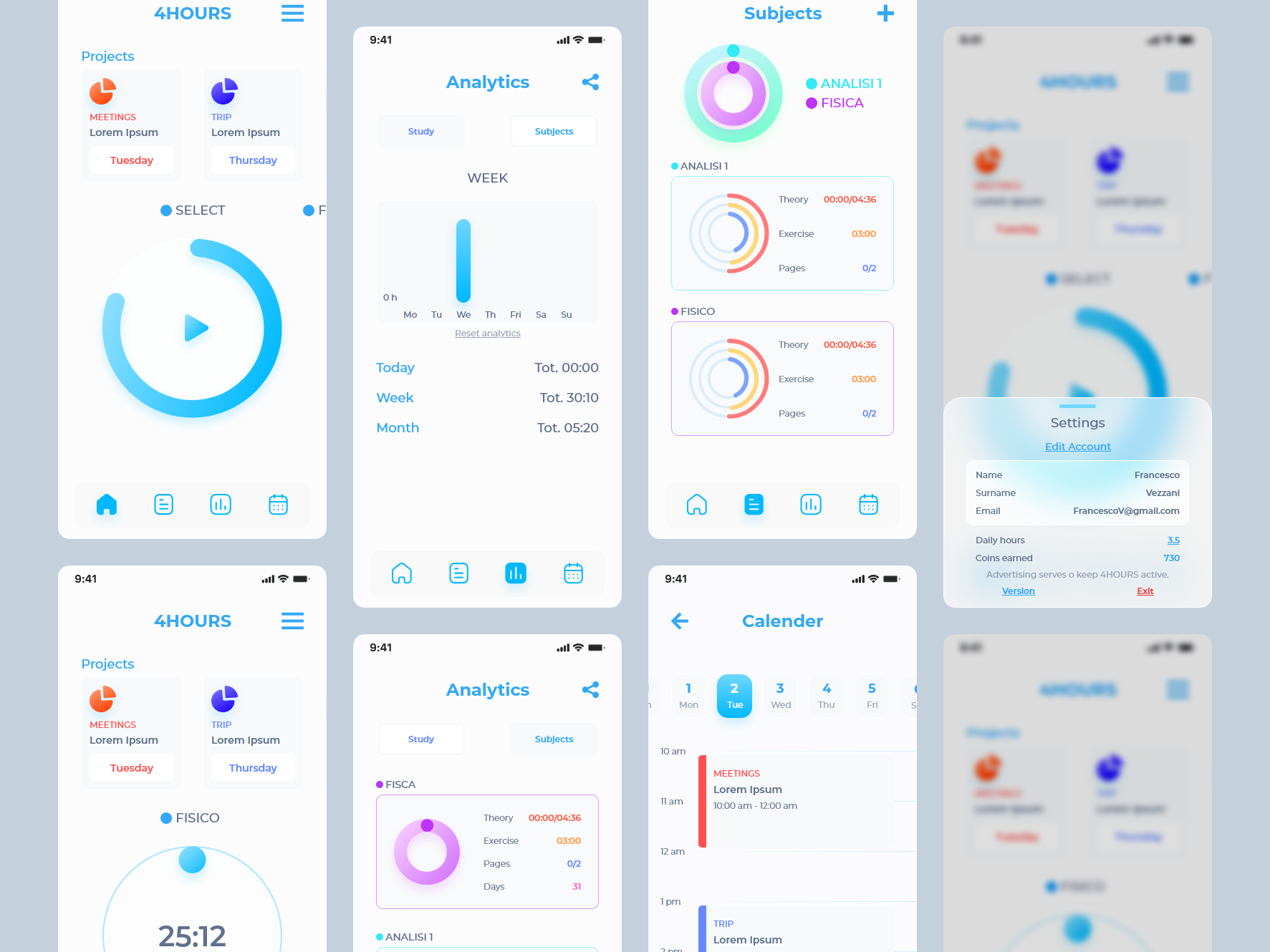 Example of Mobile App Design