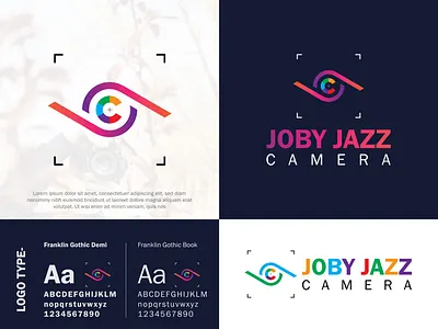 JOBY JAZZ CAMERA app brand identity branding camera app camera icon camera logo colorful logo creative design dribbble flat flatlogo graphic design icon logo minimal modern logo photography logo typography vector