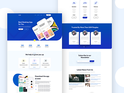 App landing page app design app landing app landing page landing page design landingpage ui