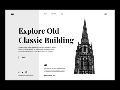 Modern Layout architecture website decoration ui design header website homepage design landing page design minimal design minimal ui ui ui ux design webdesign webflow wordpress wordpress theme