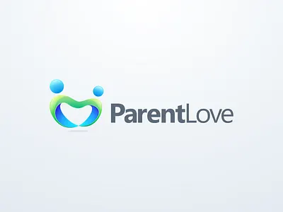 parent love logo design app brand branding colorful connect cute dating design icon identity illustrator logo logodesign love parent people simple