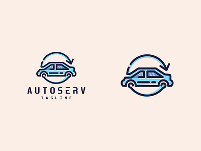 Car Logo auto automotive brand car creative emblem favicon icon identity logo logotype minimalist minimalist logo service vehicle