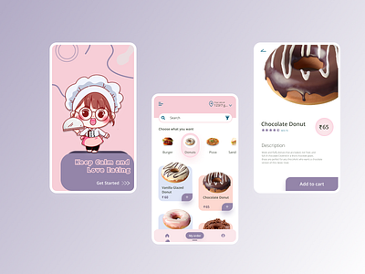 Food Ordering App design designer figma food app foodie freelancer illustrator inspiration mobile app ui ui ux ui design uidesigner user experience userinterface userinterfacedesign uxui