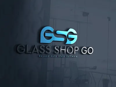GSG Logo 3d logo branding design glass logo graphic graphic design logo logodesign