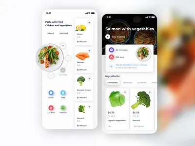 Food APP app design design features illustration logo mobile app ui ux