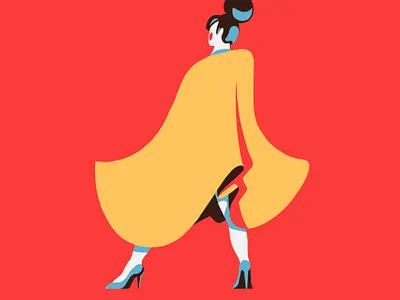 A 2d 36days 36daysoftype character characterdesign fashion fashion illustration illustration model procreate