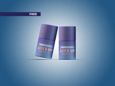 Free Small Cosmetic Bottle Mockup PSD files 3d model 3d product design 3ds max branding cosmetic packaging cosmetics cosmetics product creative design dribbble flat free freebie illustration latest mockup mockups