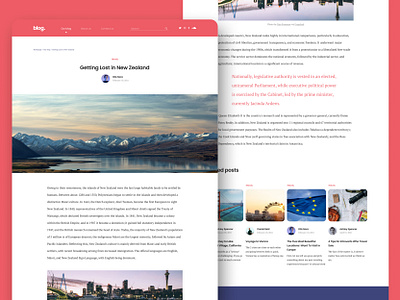 Blog Figma UI Template (for sale) blog blog page blog post branding creative market design desktop figma freelancer graphic designer grid layout minimalist template ui ui ux ui design ui designer ui ux uidesign