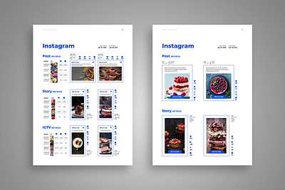 Social Media Report instagram template social media report