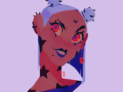 ♥ ccaru digital draw draw wacom