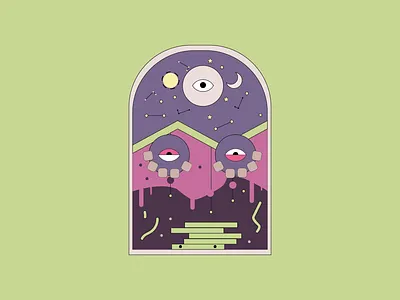 eyeglasses animasi artwork character face flat flat design illustration illustrator indonesia new