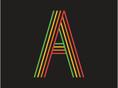 36 days of Type — Day 1 36days a 36daysoftype 36daysoftype08 branding identity lettering lettermark symbol type typespiration typography