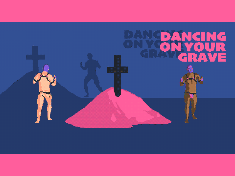 Dancing on your grave Camera A arnoldrender c4d digitalart pixelart