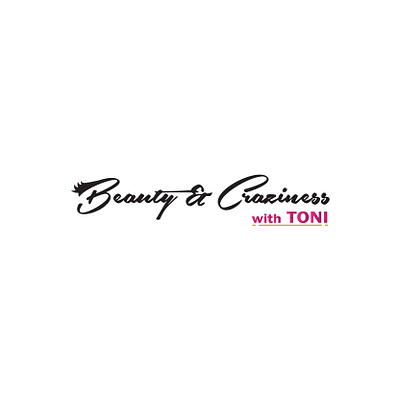 Cosmetic Logo | Beatty & Craziness with Toni beauty logo beauty salon branding businesslogodesigners cosmetic logo cosmetics cosmetics product eyelash extensions eyelashes freelancedesigners identity branding identity design lashes logo logodesign logotype minimalist logo spa spa logo symbol