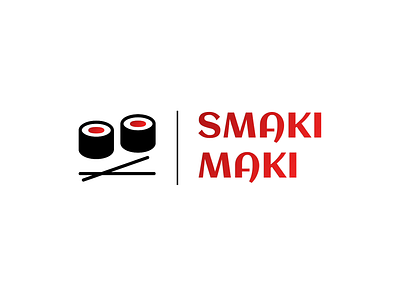 Logo/rebranding for SmakiMaki – Food delivery servise brand design branding delivery delivery service design food icon identity identitydesign illustrator logo logoanimated logoanimation logoart logodesign logotype rebranding sushi sushi roll vector